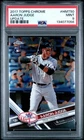 2017 TOPPS CHROME UPDATE HMT50 AARON JUDGE MINT YANKEES RC PSA 9 7056