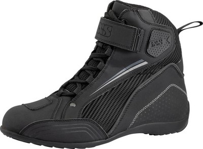 IXS luftiger Textil-Mesh Sommer Motorrad Schuh Breeze 2.0 schwarz Größe 42