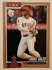 2026 Topps Series 1 Gold Parallel Jorge Soler #162 /2026 Angels