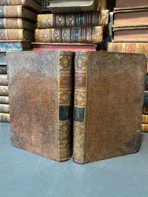 Cook Voyages autour du monde Volland 2 vol. tomes I-II dépareillés - Photo 1/4