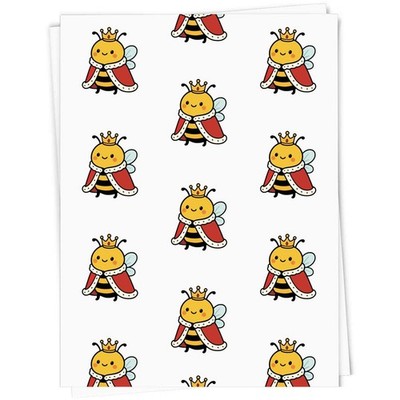 Geschenkpapier/Geschenkanhänger ''Bienenkönigin'' (GI057039)