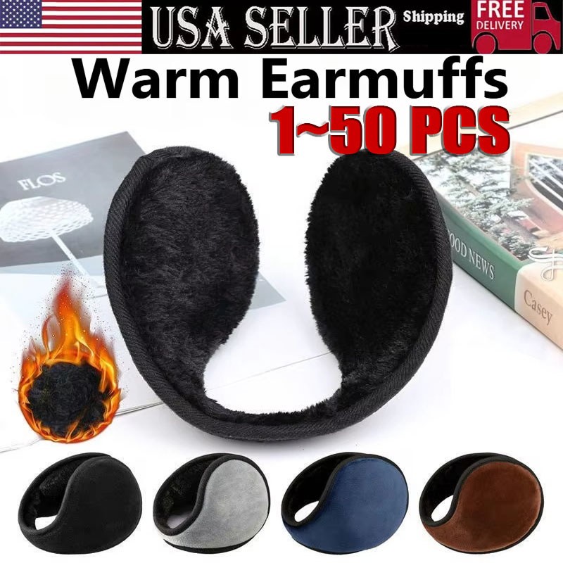 Ear Muffs Winter Ear warmers Fleece Earwarmer Men Women Behind the Head Band lot