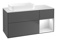 Villeroy & Boch Finion Waschbeckenunterschrank FüR Becken Links Regal Rechts...