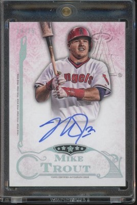 2012 Topps Five Star Active Autographs Rainbow #FSA-MT Mike Trout Angels