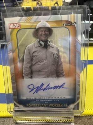 2026 Topps Finest Fantastic Four Powerplant Worker #1 Finest Autographs FA-JU