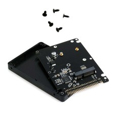 Stable 44PIN MSATA To 2.5 Inch IDE Hard Drive Enclosure SSD Case Adapter Card