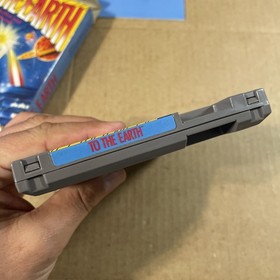 To the Earth (Nintendo Entertainment System) Juego Completo NES Con Caja y Manual