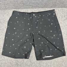 Adidas Golf Shorts Mens 40 Polka Dot Performance Stretch Lightweight, Golf Ball