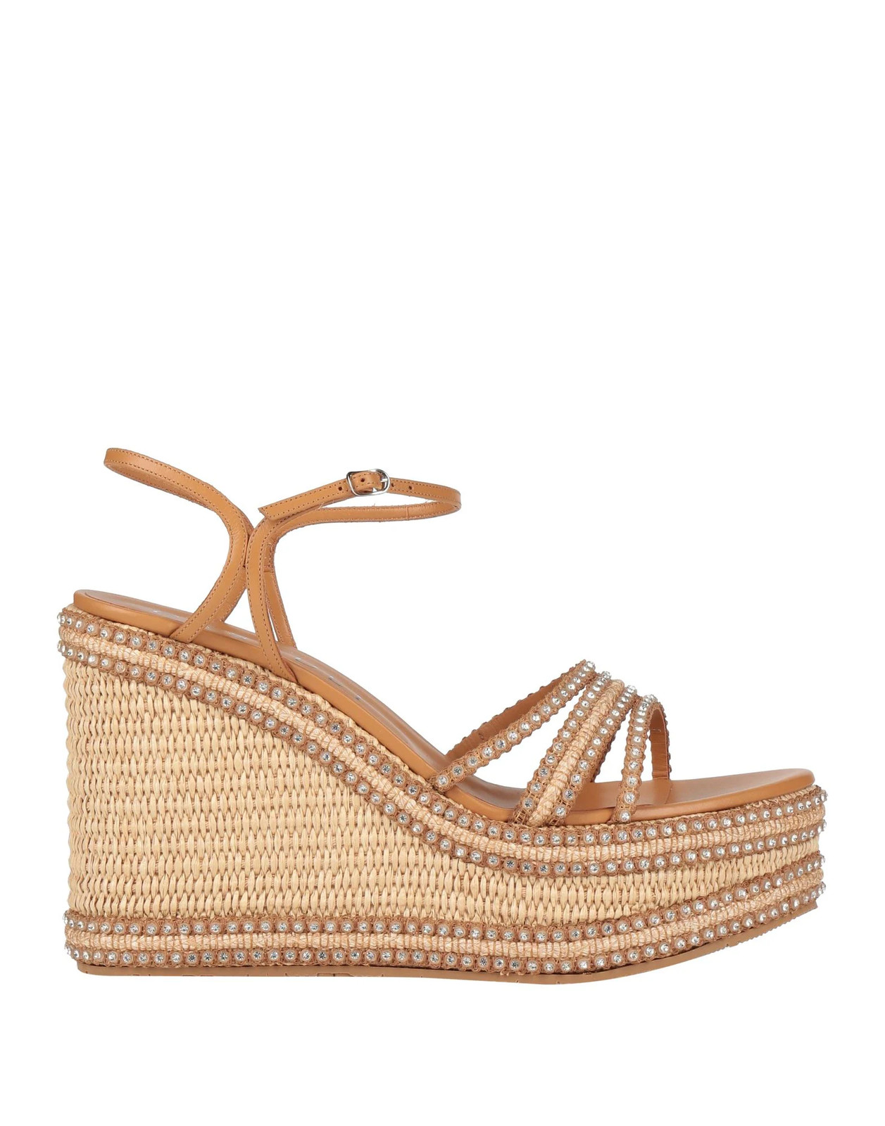 Casadei - Women - Textile fibres Sandals - Tan 191090₽