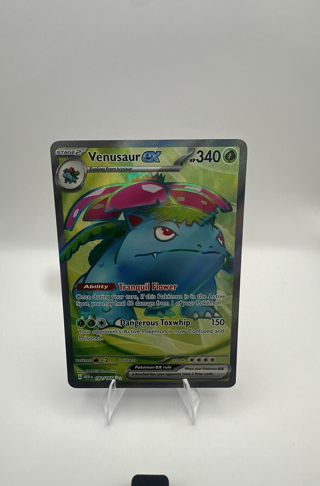 Venusaur ex 182/165 Sv: Scarlet & Violet 151 Holo