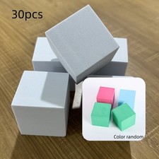 30Pcs Color Eva Square Foam EVA Cut Foam, Playground Props, Random Color