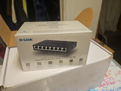 D-Link DGS (DGS-108) 8-Ports External Switch