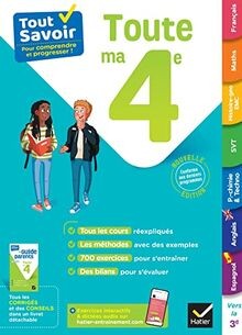 Toute ma 4e: Avec le guide parent détachable  von A... | Buch | Zustand sehr gut