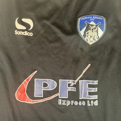 Oldham Athletic 2017/2018 Torwart Fußballtrikot Herren Medium - Original