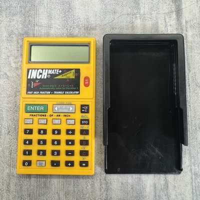 SONIN InchMate+ Foot Inch Fraction Triangle Scientific Calculator Construction