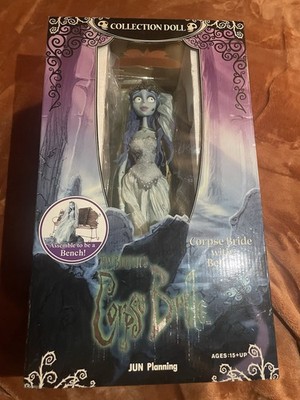 JUN Planning 16in Corpse Bride Collection Doll with Bench Tim Burton