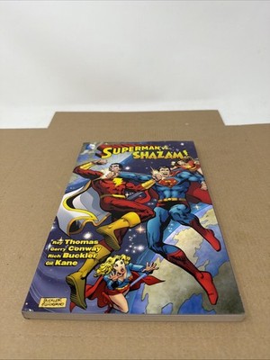 DC COMICS Superman Vs. Shazam! by Thomas/Conway/Buckler/Kane Paperback TPB  2013