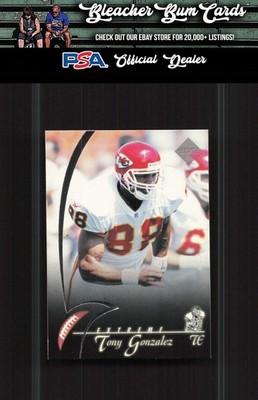 1997 Collector's Edge Extreme P80 Tony Gonzalez Foil