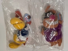 Lot of 2 1997 General Mills Breakfast Pals Plush, original packaging