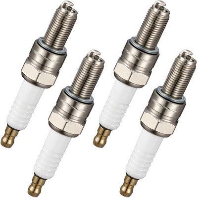 Set Of 4 Ceramic Iridium Spark Plugs For KYMCO 2005-2008 MXU150 Xciting 500 1275