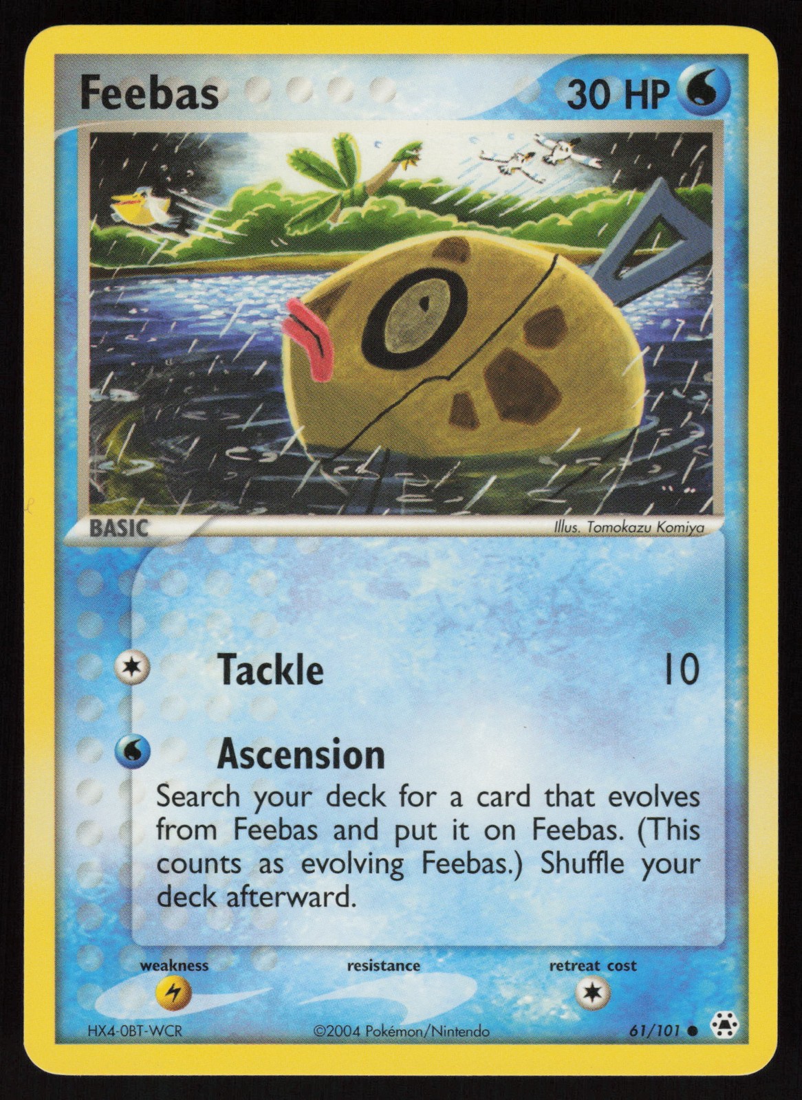 Feebas Hidden Legends Common 61/101 NM