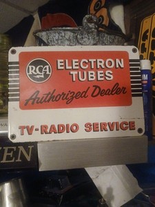 専用✴︎レア✴︎【ゼネラルエレクトリック】TV&RADIO 真空管　ヴィンテージ看板 Vintage Radio Signs | eBay