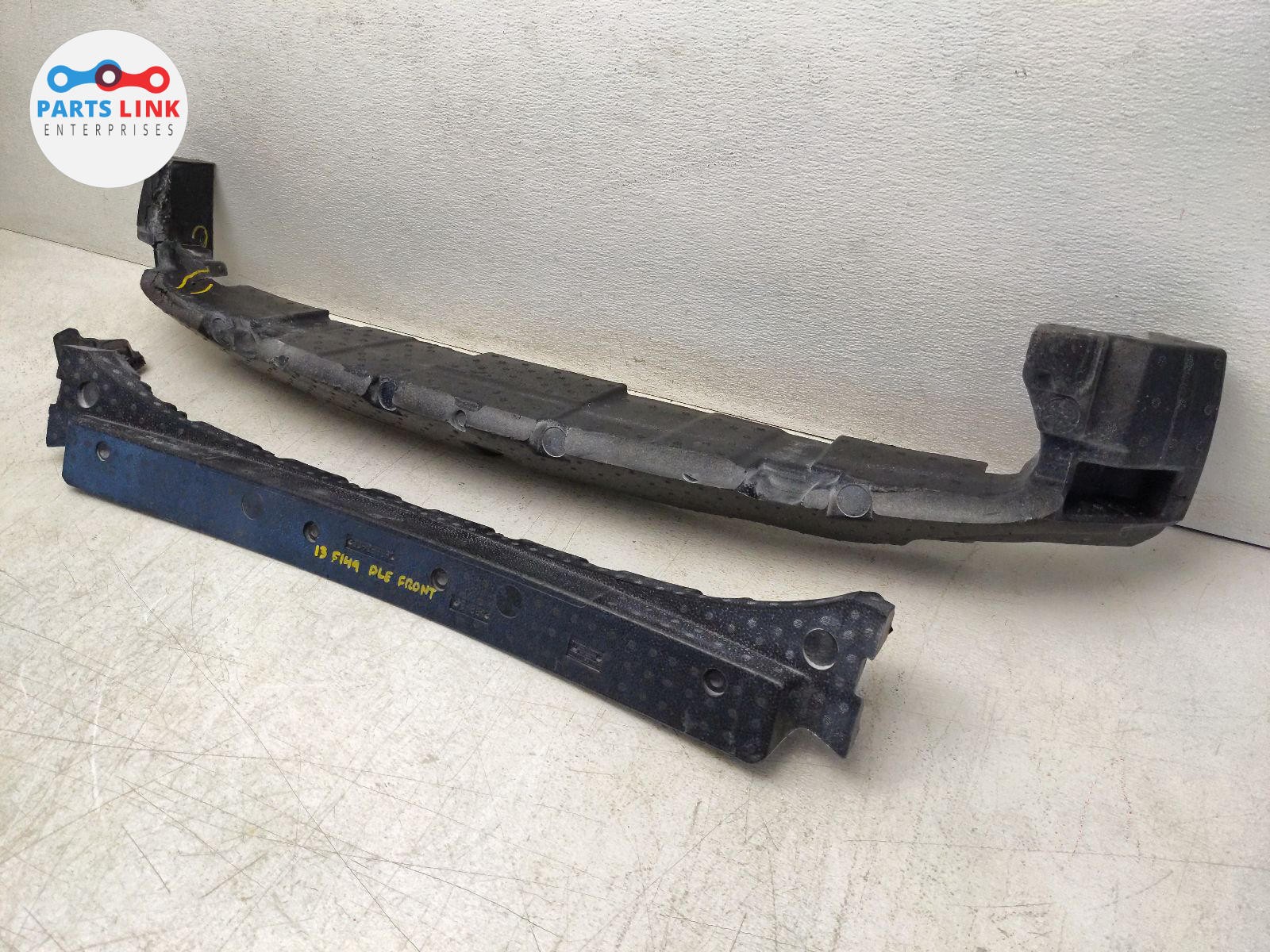 2008-2014 FERRARI CALIFORNIA FRONT BUMPER FOAM ABSORBER BRACKET PANEL SET-2 F149