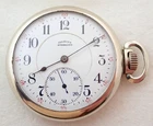 ANTIQUE 16s ILLINOIS GRADE 305 17 JEWEL POCKET WATCH