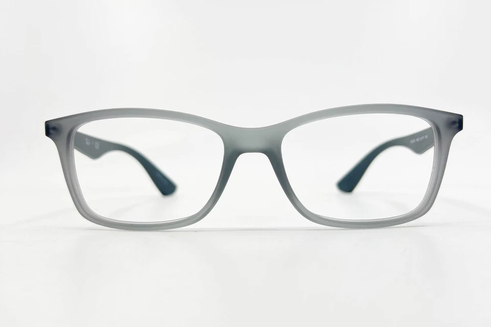 Ray-Ban RB 7047 5482 Rectangle Light Gray Eyeglasses Frame 54-17-140 17819 - Image 2 of 4