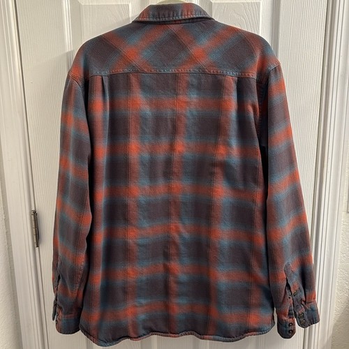Men's DAKOTA GRIZZLEY Plaid Button-Up Jacket Thermal Lined Size XL - - Photo 8/12