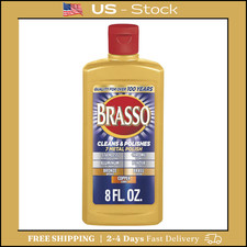 NEW Brasso-2660089334 Multi-Purpose Metal Polish, 8 oz FAST SHIPPING