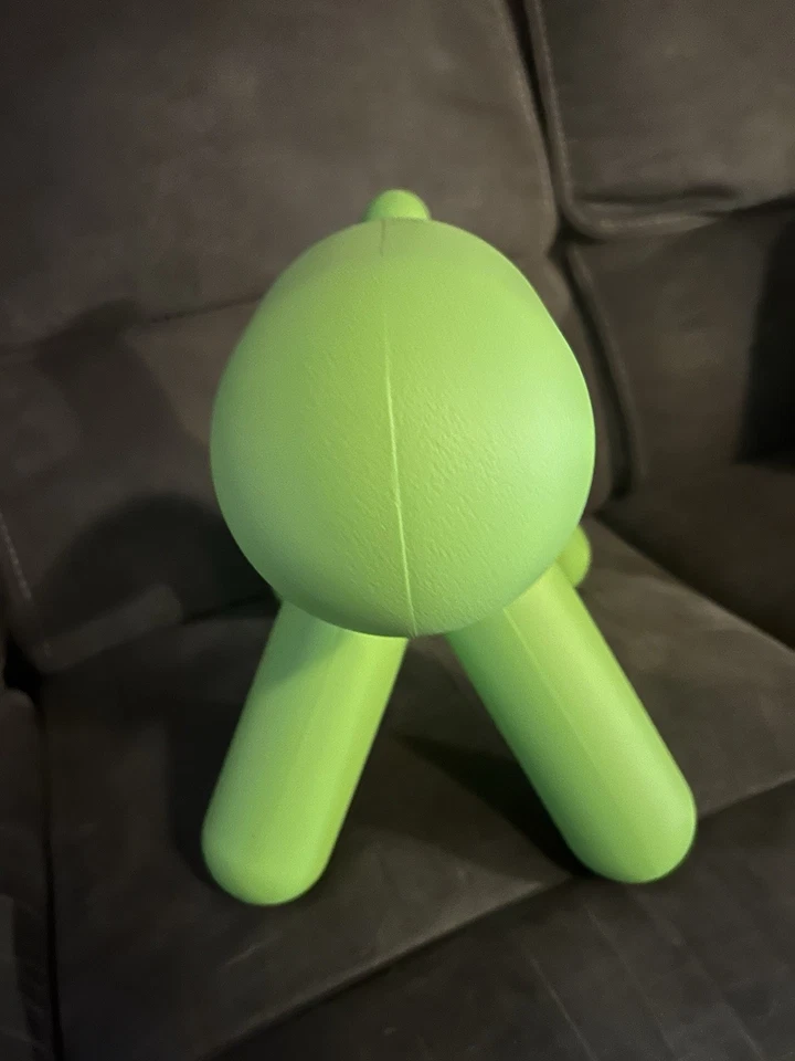 Eero Aarnio Puppy Me Too Collection Magis Made In Italy Small Dog Green Stool - Image 2 of 4