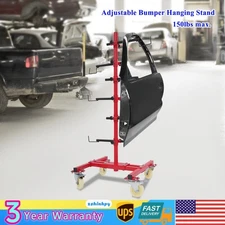 Panel Tree Paint Stand Panel Holder Car Panel Painting Stand w/ 6 Hooks 150lbs