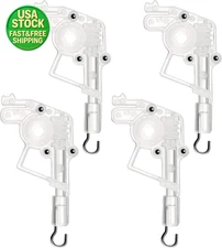 4Pcs Wand Tilter for 2 Inch Blinds Hex Gear Hook Fit Low Profile Horizontal