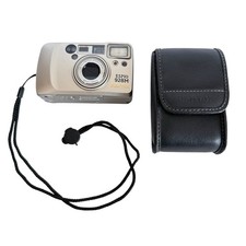 Pentax Espio 928M 35mm Film Point and Shoot Camera Silver  Case Tested