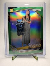 2025 Panini WNBA Prizm AJSA SIVKA Rookie Green Prizm #85 Chicago Sky