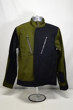 NWOT Ground Cover General Issue Moto Jacket Green Black Medium Made in USA