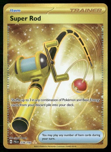 Super Rod 276/193 Hyper Rare Paldea Evolved Pokemon Near Mint