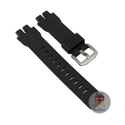 Casio PRW-6000Y PRW-6100Y Carbon Urethane Watch Band Dark Gray New