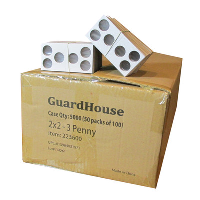 100 Count Guardhouse 3-Coin Penny Holders