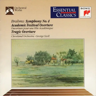 CD Johannes Brahms , The Cleveland Orchestra , George Szell Symphony 4 / Academ
