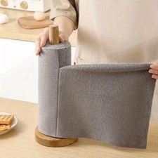 30 Pack Microfiber Cleaning Cloth Roll 10x10 Inches All Purpose Clean Wet Wipes