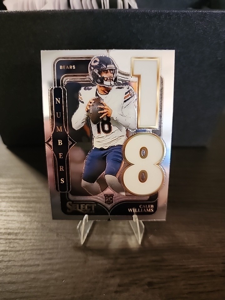 2024 Panini Select - Select Numbers Caleb Williams #19 (RC)