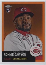 2022 Chrome Platinum Anniversary Orange Wave Refractor 23/25 Ronnie Dawson nd3