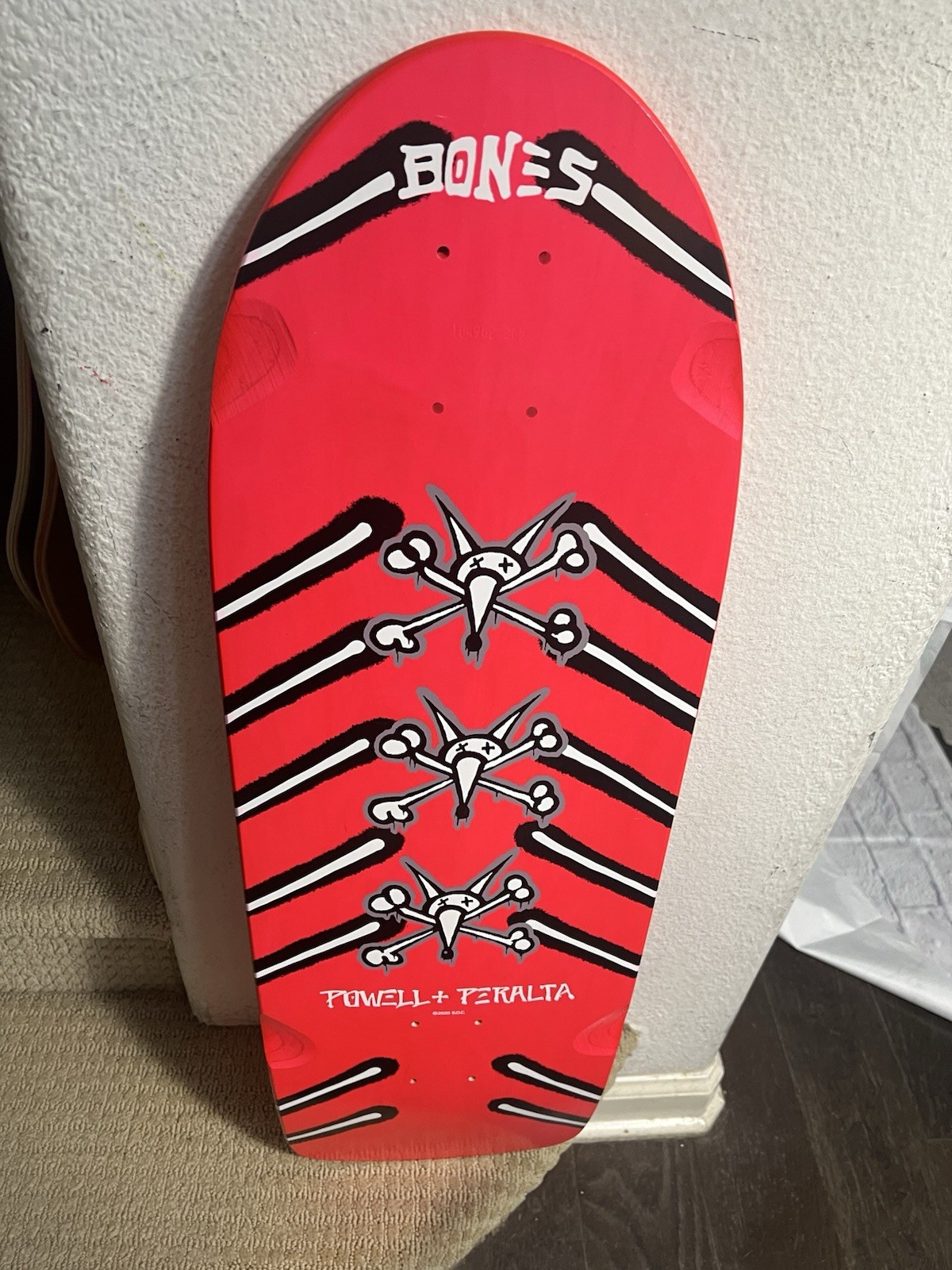Powell Peralta Vato Rat/Rat Bones Reissue Skateboard Deck Pink