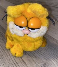Garfield Vintage 6.5" 1981 Dakin Plush Orange Cat