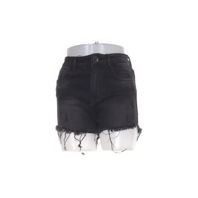 Woox, Jeans Shorts, Größe: 27, 3002, Schwarz, Baumwolle, Einfarbig, Denim #rj4