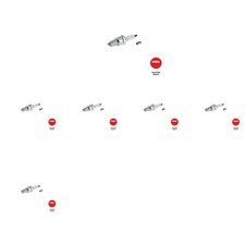 Bougies d'allumage Mazda 1200