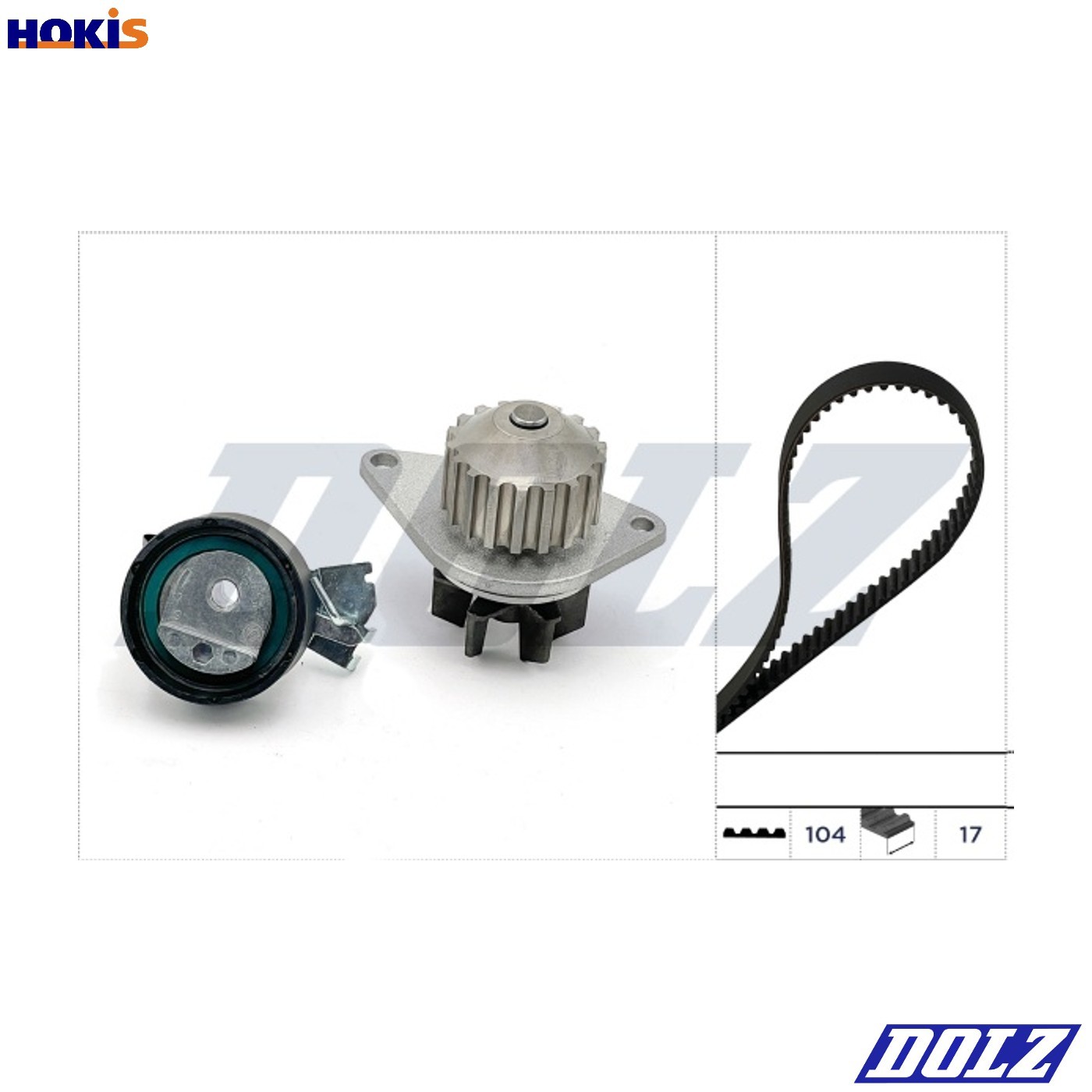 Fits DOLZ KD057 timing + pump PEUGEOT 1007/C2/C3/PARTNER  ⭐UK Stock⭐ - Image 11