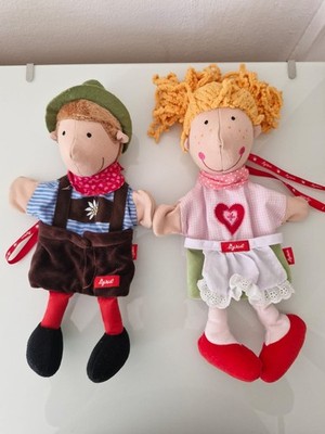 Sigikid Seppel Seppl & Prinzessin Handpuppe Kasperle 